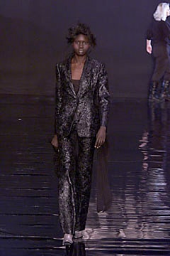 black velvet fitted suit