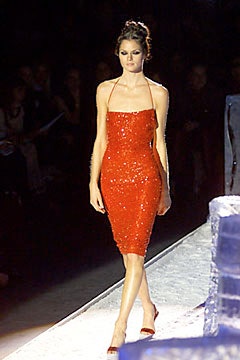 red sequin strapless mini dress