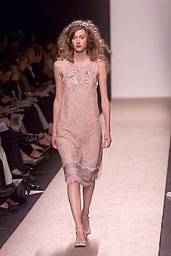 pink silk sleeveless dress