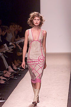 beige silk embroidered dress