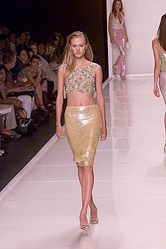 gold sequin sleeveless fitted embellished shiny cropped top