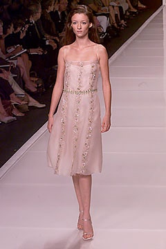 pink silk sleeveless dress