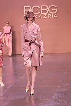 pink belted midi dress with hat