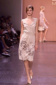 beige silk sleeveless dress
