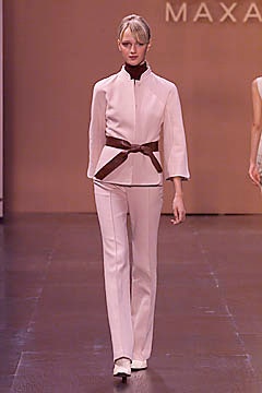 white tailored blazer and pants
