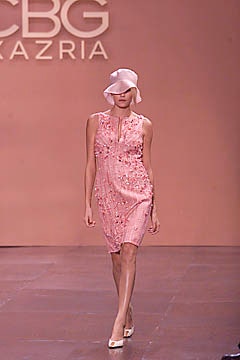 pink embroidered sleeveless dress