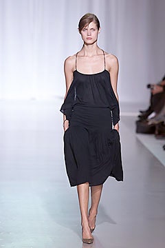 black silk relaxed dress