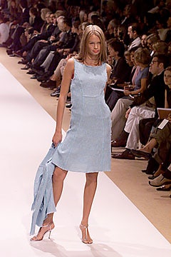blue silk long-sleeve relaxed draped coat
