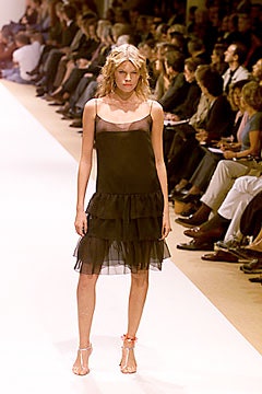 black silk sleeveless mini dress