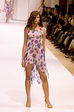 flowing printed mini dress