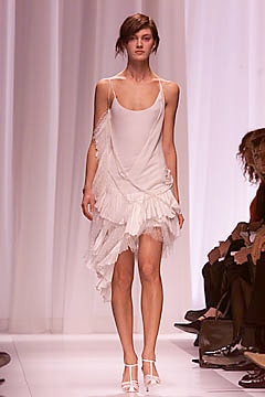 white silk sleeveless dress