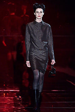 black silk fitted mini dress