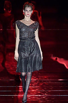 black silk sleeveless dress