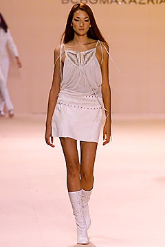 white leather textured boots