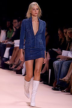 blue denim blazer mini skirt