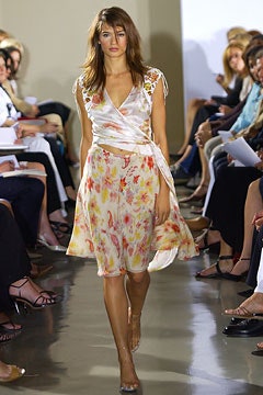 floral silk midi dress