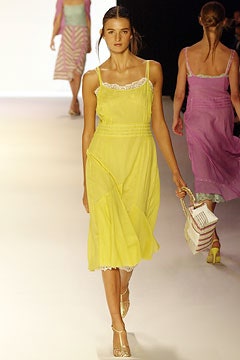 yellow chiffon sleeveless dress