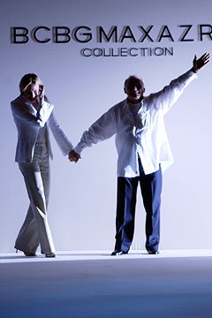 white shirt beige tailored pants