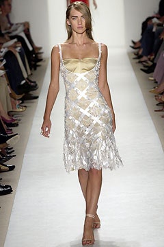 white and gold embroidered mini dress