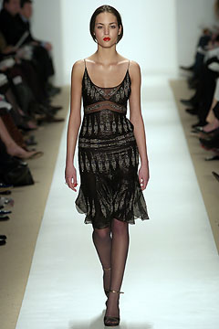 black silk sleeveless dress