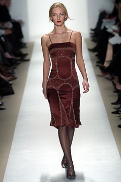 red silk sleeveless dress