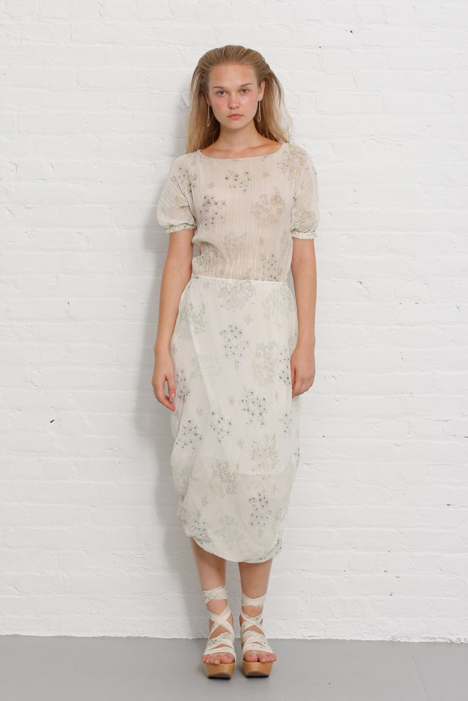 white embroidered midi dress