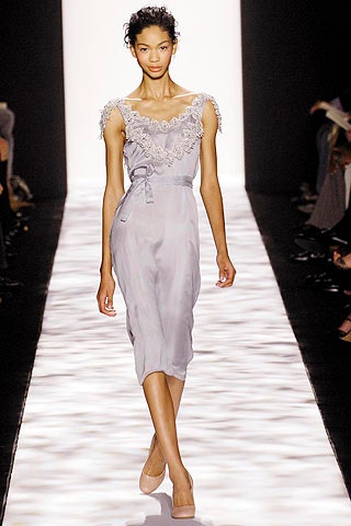 gray silk sleeveless dress