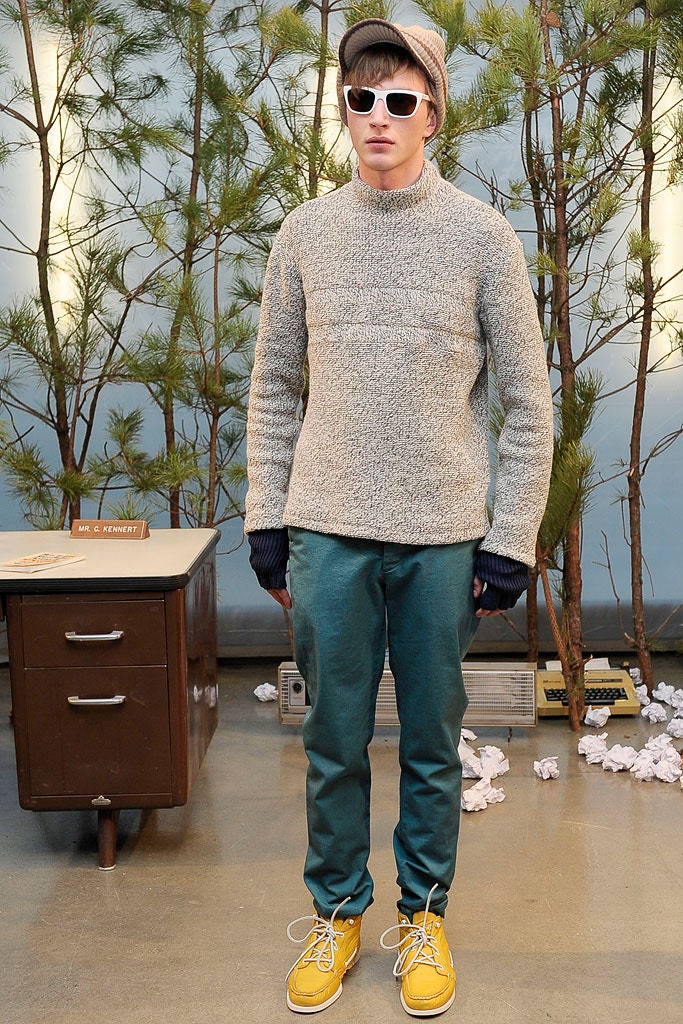 gray wool relaxed sweater