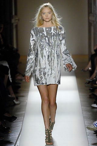 white sequined mini dress