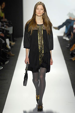 black silk relaxed dress