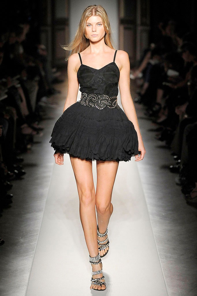 black sleeveless mini dress