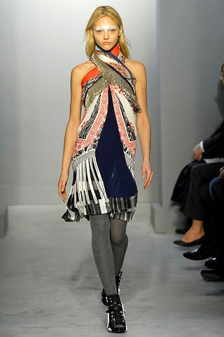multi-colored sleeveless dress