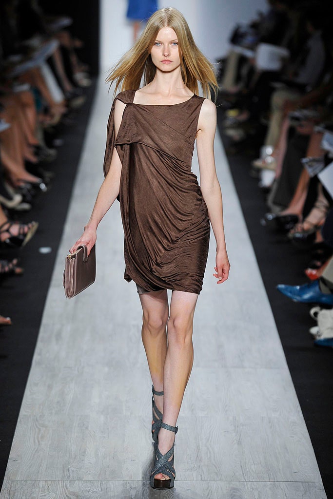 brown silk sleeveless dress