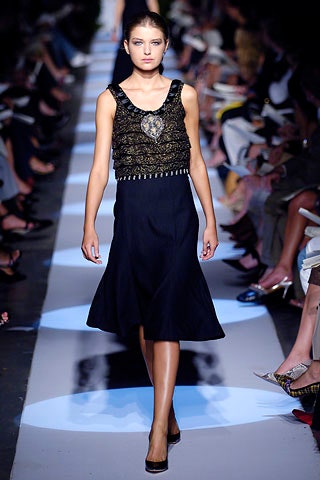 black silk sleeveless dress