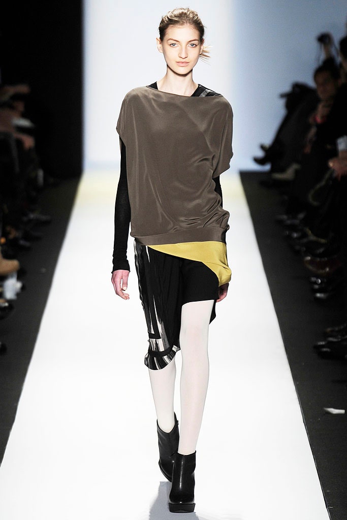 asymmetric black and gray dress