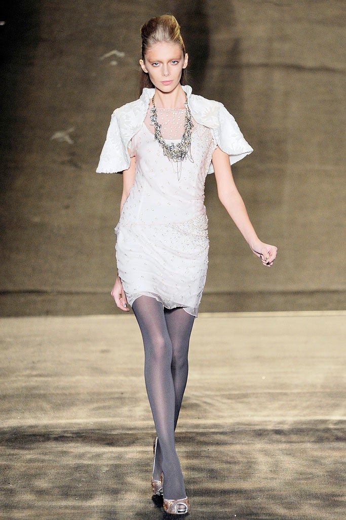 white silk fitted mini dress