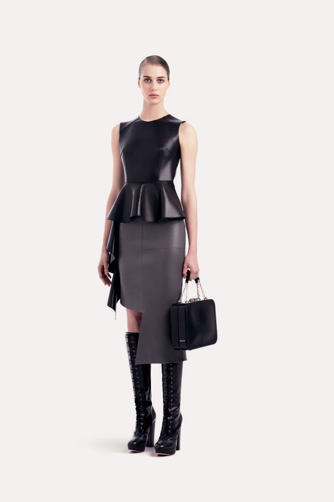 black structured bag