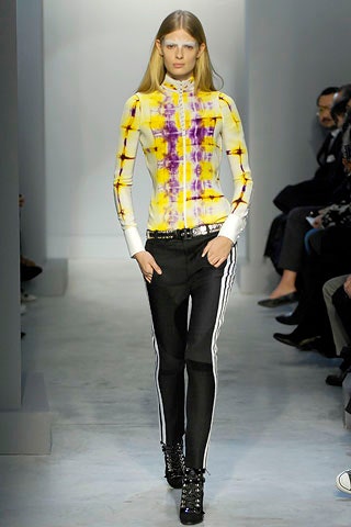 black denim slim zippered pants
