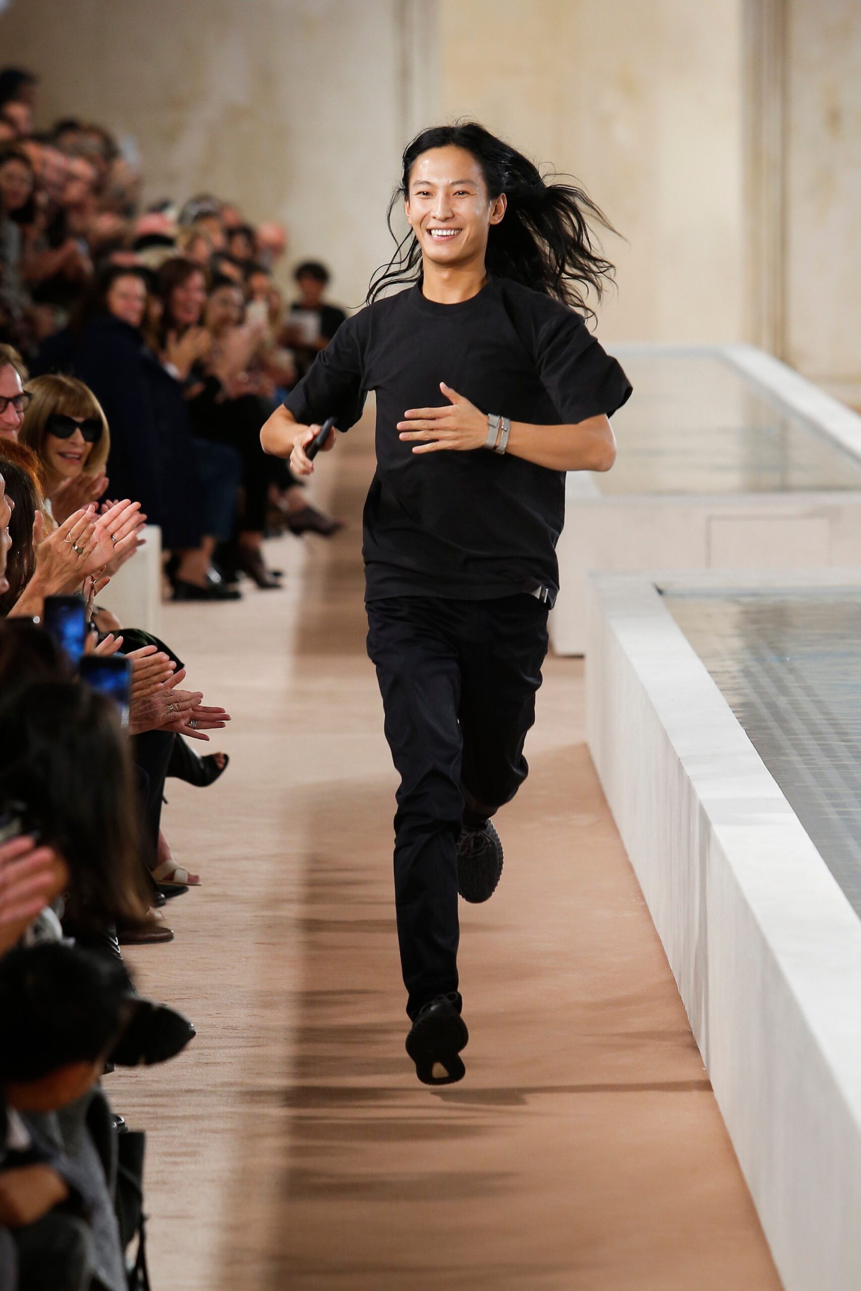 black relaxed t-shirt and pants