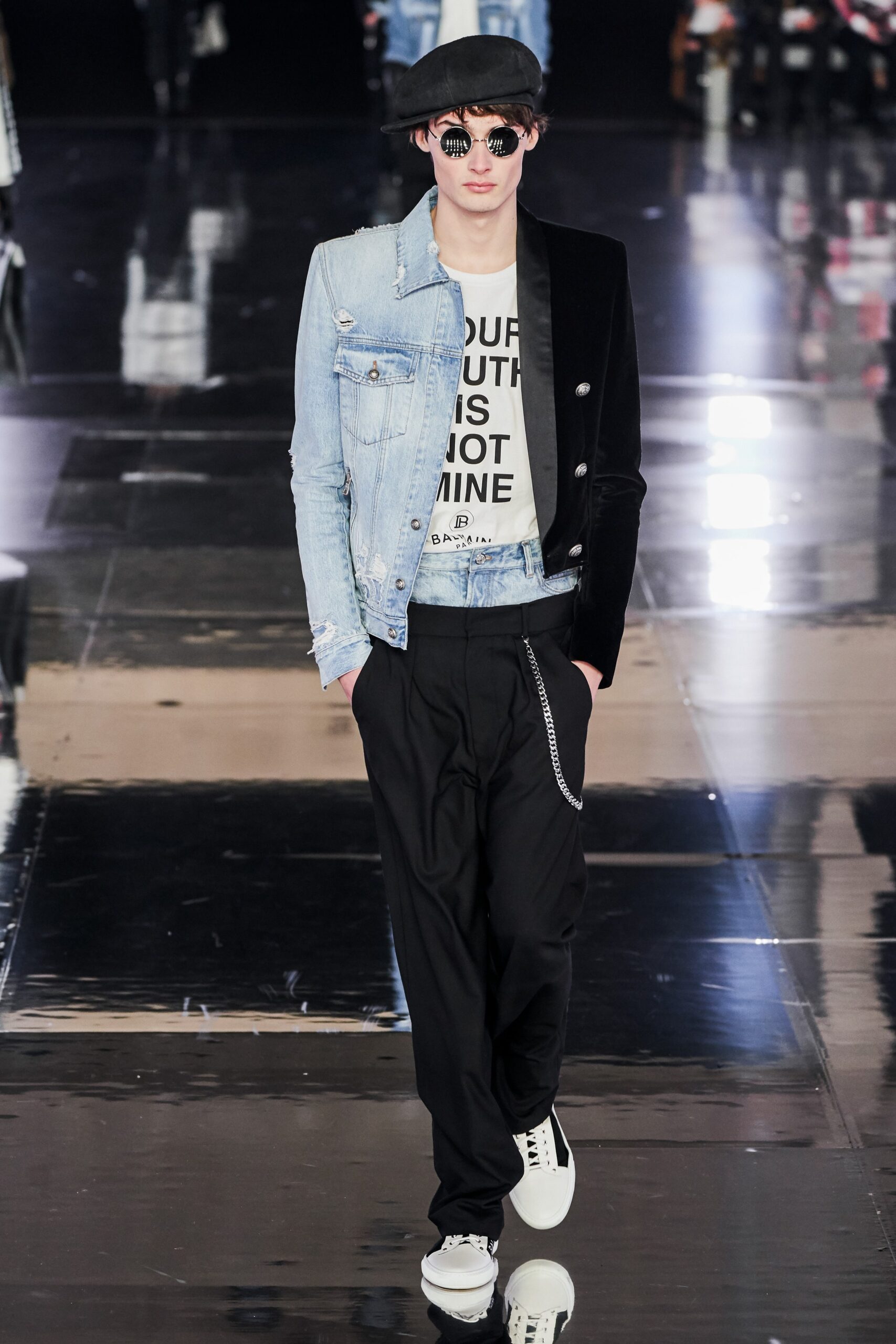 Balmain F/W 19 Menswear Look 631