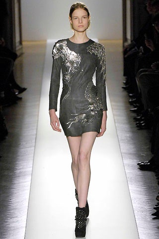 black leather fitted mini dress