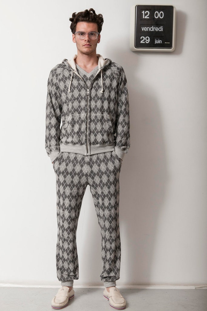 gray relaxed hoodie and pants