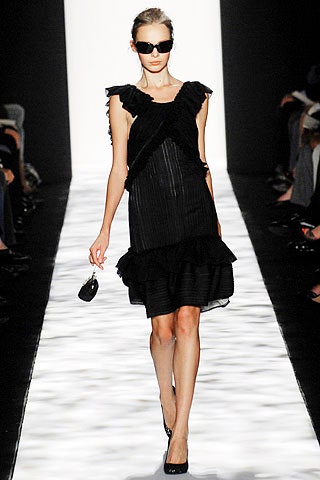 black silk sleeveless dress