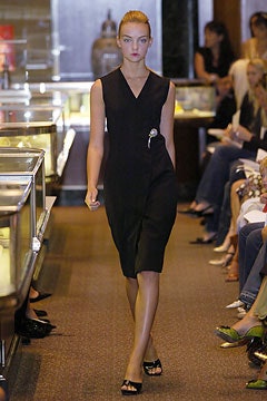 black sleeveless v-neck jumpsuit