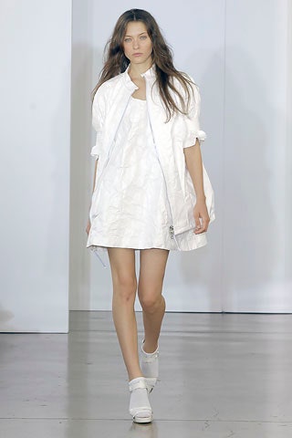 white ruched asymmetric mini dress
