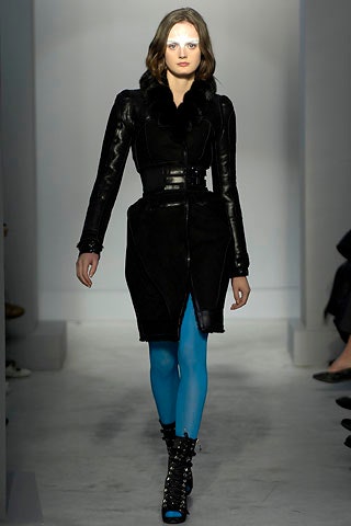 blue cotton fitted leggings