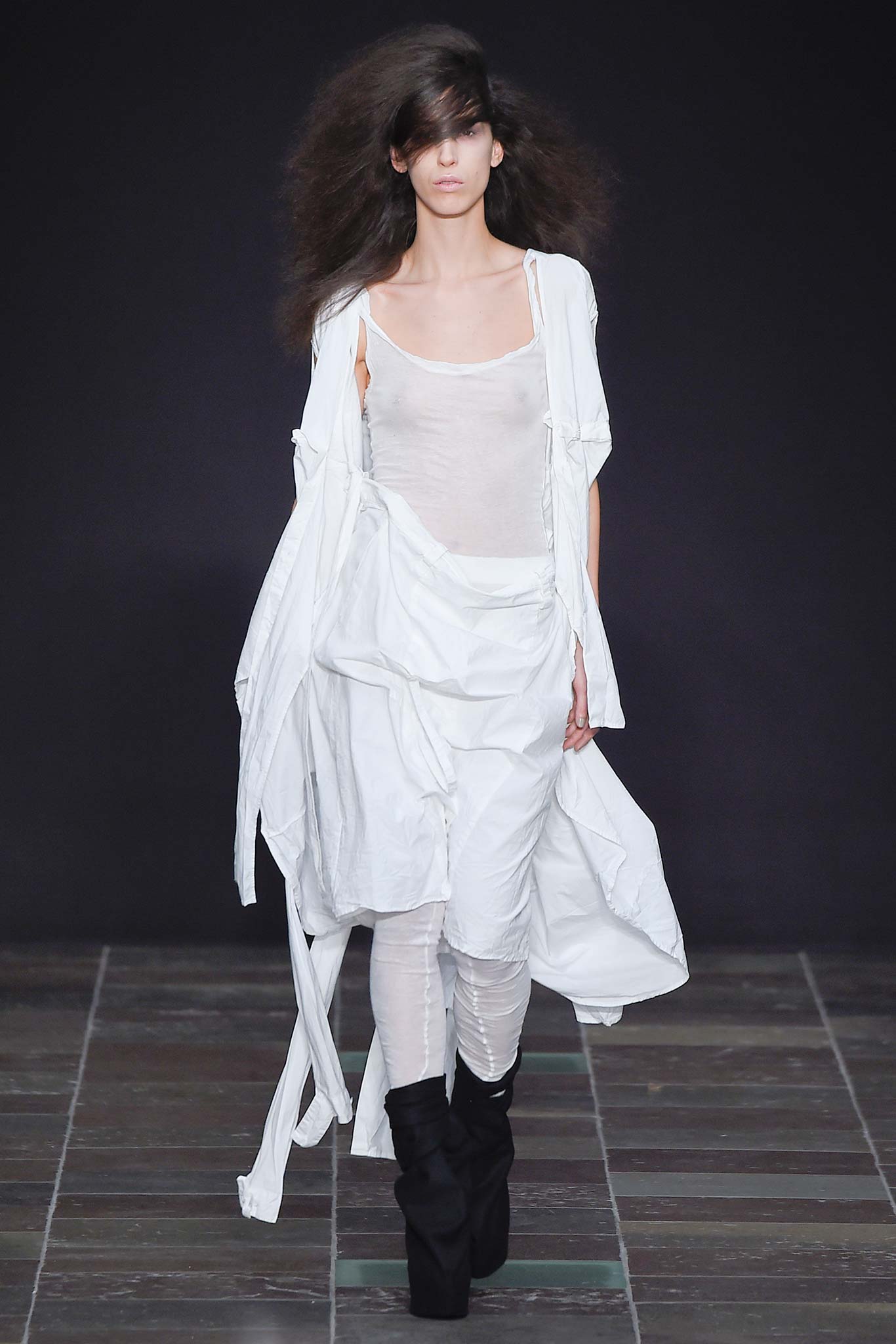 white layered midi dress