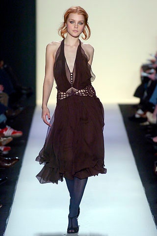 brown silk sleeveless dress