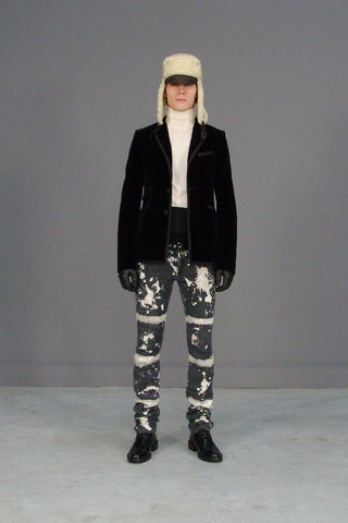 black velvet jacket with turtleneck