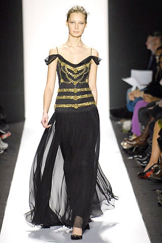 black silk embroidered top with layered skirt